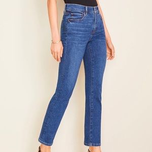 Ann Taylor Sculpting Pocket High Rise Jeans Sz 16T